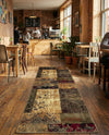 Bistro Lounge Collection Area Rug -  Lungo Runner Beige  lifestyle 31