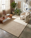 Nordic Loom Geometric Collection Area Rug - Oslo Rectangle Pearl Ivory  lifestyle 46