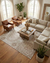 Riviera Elegance Collection Area Rug -  Monaco (Beige) Rectangle Beige  lifestyle 13