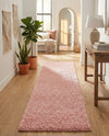 Alpine Plush Collection Area Rug -  Cortina (Dusty Rose) Runner Dusty Rose  lifestyle 66