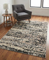 Santa Fe Trails Collection Area Rug -  Chaparral Rectangle Gray  lifestyle 17