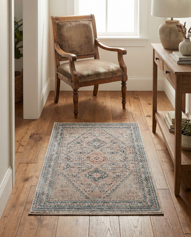 Coastal Haven Collection Area Rug -  Harborview Rectangle Multi  lifestyle 20