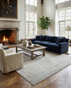 Berkshire Estate Collection Area Rug - Windsor (Grey Manor) Rectangle Grey Manor  lifestyle 21