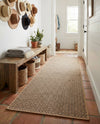 Sahara Sands Collection Area Rug -  Amarna Runner Natural and Brown  lifestyle 45