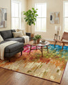 Urban Terrace Collection Area Rug -  Lawn Rectangle Multi  lifestyle 38