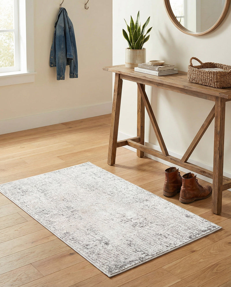 Aegean Elegance Collection Area Rug -  Ithaca Rectangle Gray  lifestyle 30