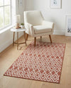 Urban Oasis Rugs Collection Area Rug -  Boulevard (Rust Red) Rectangle Rust Red  lifestyle 16