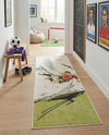 Wonder Tykes Collection Area Rug -  Mirage Runner Gray  lifestyle 36