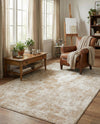 Luminara Sands Collection Area Rug - Elysium (Sand) Rectangle Sand  lifestyle 19