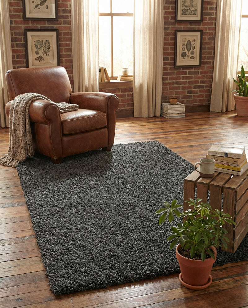 Alpine Plush Collection Area Rug -  Cortina (Peppercorn) Rectangle Peppercorn  lifestyle 22