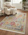 Caribbean Breeze Collection Area Rug -  Grenada Rectangle Multi  lifestyle 13