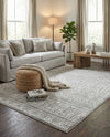 Metro Heights Collection Area Rug -  Chelsea Rectangle Gray  lifestyle 27