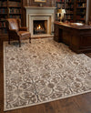 Andes Summit Collection Area Rug -  Merida Rectangle Dark Beige  lifestyle 11