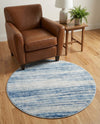 Zagros Shades Collection Area Rug -  Sepidan Round Blue Ivory  lifestyle 37
