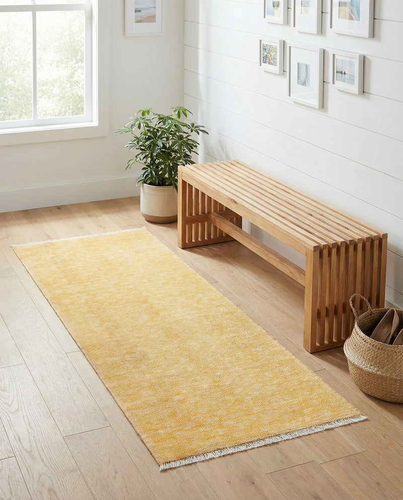 Bazaar Chic Collection Area Rug - Marrakech Runner Yellow  lifestyle 42