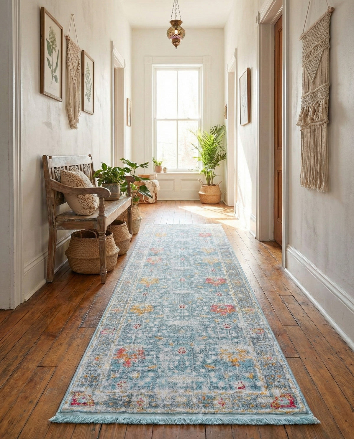 Arcadia Rugs Collection Area Rug -  Olympus Runner Blue  lifestyle 152