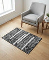 Cathedral Elegance Collection Area Rug - Chapel Rectangle Black  lifestyle 29