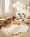 Whimsy Wonders Wool Collection Area Rug -  Dune Round White  lifestyle 16