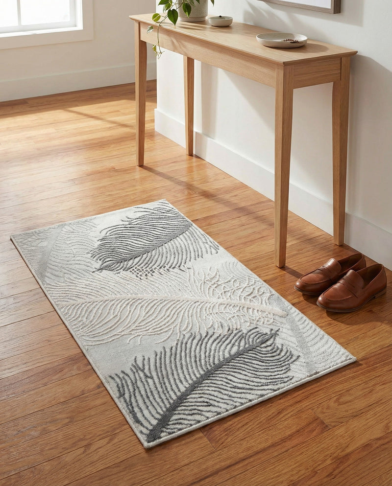 Bloomsbury Elegance Collection Area Rug -  Westminster Rectangle Gray  lifestyle 36