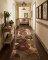 Bistro Lounge Collection Area Rug -  Cappuccino Runner Beige  lifestyle 81