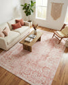 Cambridge Classics Collection Area Rug -  Magdalene (Pink) Rectangle Pink  lifestyle 12