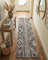 Cascade Range Collection Area Rug - Hood (Navy Blue) Runner Navy Blue  lifestyle 77