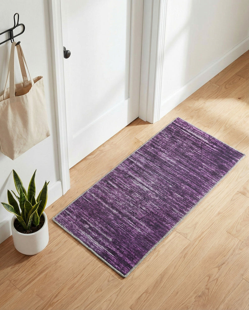 Sahara Essence Collection Area Rug - Oasis (Purple) Runner Purple  lifestyle 65