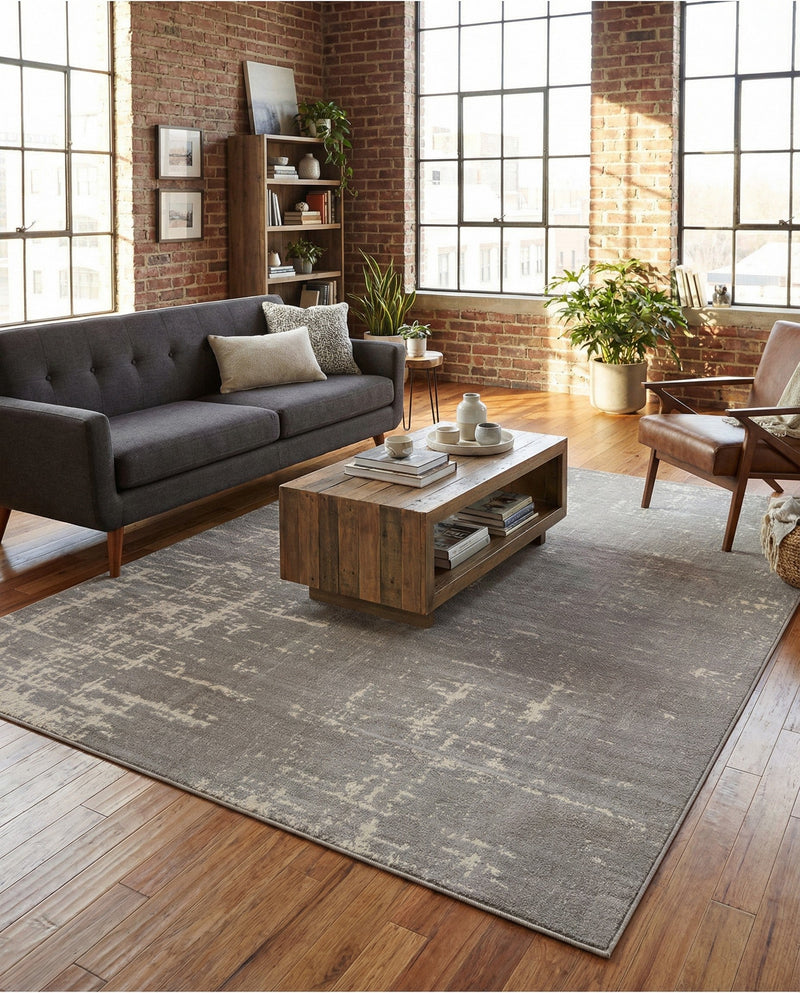 Seville Elegance Collection Area Rug -  Cadiz Rectangle Gray  lifestyle 19