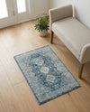 Coastal Haven Collection Area Rug -  Harborview Rectangle Navy Blue  lifestyle 47