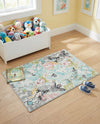 Wonder Tykes Collection Area Rug -  Splash Rectangle Multi  lifestyle 13