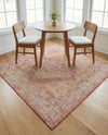 Patio Heritage Collection Area Rug -  Augusta (Rust Red) Square Rust Red  lifestyle 53