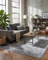 Sahara Essence Collection Area Rug - Oasis (Gray) Rectangle Gray  lifestyle 4