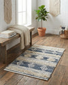 Cotton Punjab Passage Collection Area Rug - Amritsar Rectangle Ivory  lifestyle 19