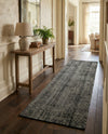 Berkshire Estate Collection Area Rug - Windsor (Blackberry) Runner Blackberry  lifestyle 30