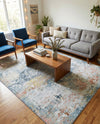 Aegean Elegance Washables Collection Area Rug -  Serifos Rectangle Multi  lifestyle 76