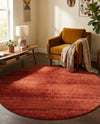 Studio Haven Collection Area Rug -  Gallery (Terracotta) Round Terracotta  lifestyle 58