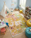 Wonder Tykes Collection Area Rug -  Flutter Rectangle Multi  lifestyle 6