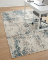 Gobi Sands Collection Area Rug -  Shapotou Rectangle Beige  lifestyle 9