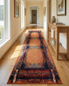 Marrakesh Elegance Collection Area Rug -  Sijilmasa Runner Orange  lifestyle 64