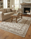 Horizon Collection Area Rug -  Meridian Rectangle Ivory  lifestyle 11