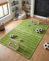 Whimsy Wonders Wool Collection Area Rug -  Reef Rectangle Green  lifestyle 6