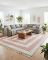 Sahara Chic Collection Area Rug -  Casablanca Rectangle Pink  lifestyle 12