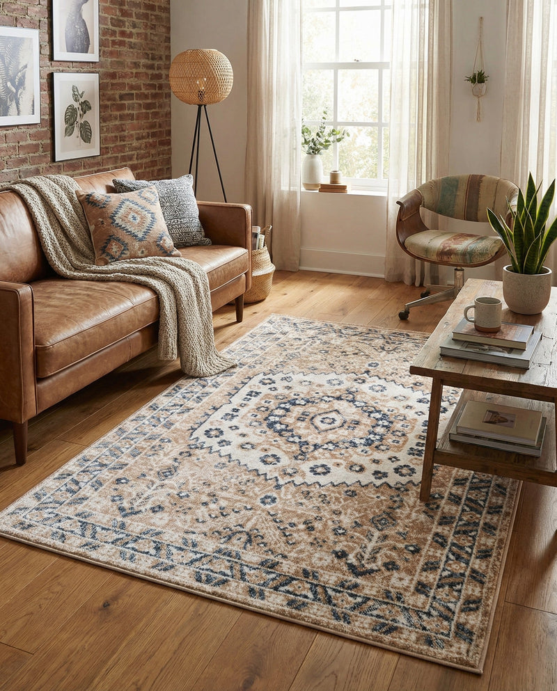 Cambridge Classics Collection Area Rug -  Pembroke (Beige) Rectangle Beige  lifestyle 21