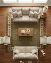 Jaipur Elegance Collection Area Rug -  Nahargarh (Green) Square Green  lifestyle 71