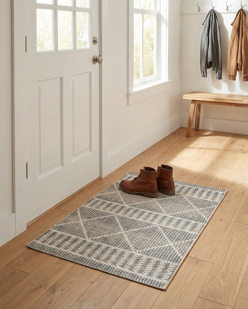 Savannah Pergola Collection Area Rug -  Glade Rectangle Gray  lifestyle 31