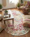 Georgetown Rugs Collection Area Rug - Dupont (Light Multi) Oval Light Multi  lifestyle 74