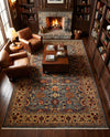 Chelsea Elegance Collection Area Rug -  Osterley Rectangle Blue  lifestyle 69