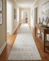 Marrakesh Lattice Collection Area Rug - Casablanca (Light Gray) Runner Light Gray  lifestyle 69