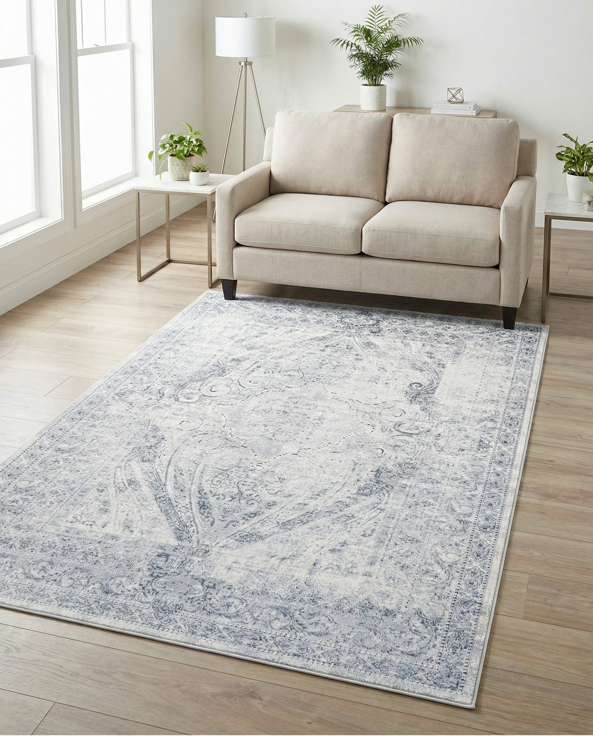 Coastal Manor Collection Area Rug -  Seagrove Rectangle Dark Blue  lifestyle 25