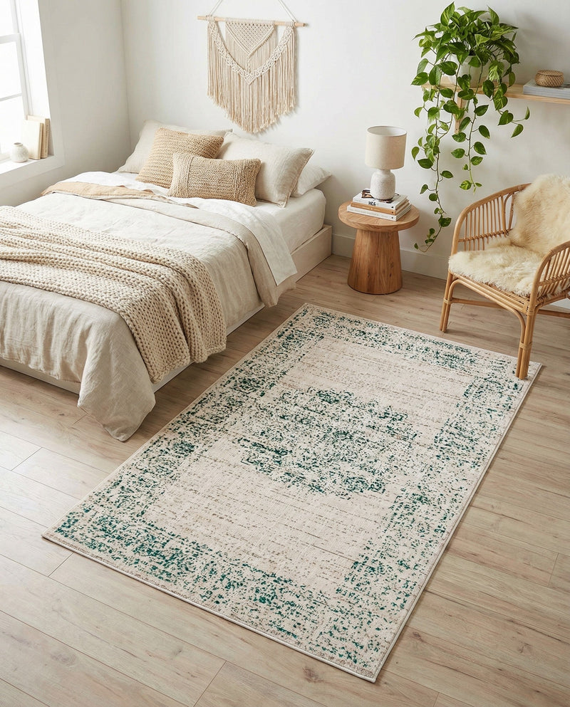 Copenhagen Comfort Collection Area Rug -  Helsingør Rectangle Cream  lifestyle 23